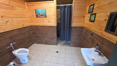 Bathhouses with hot showers