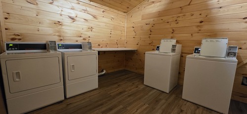 coin laundry room